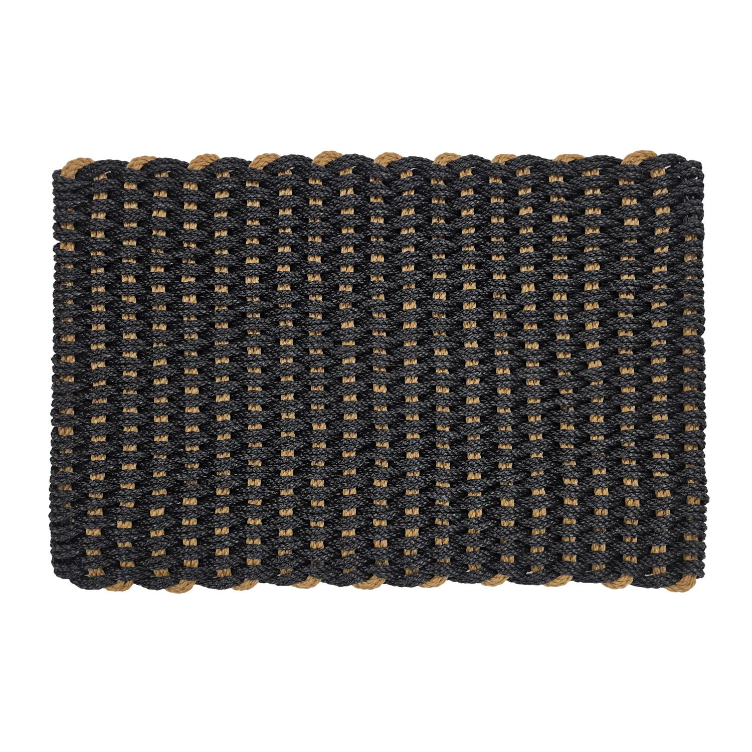 Tapis d’entrée - Araminta (noir/beige)