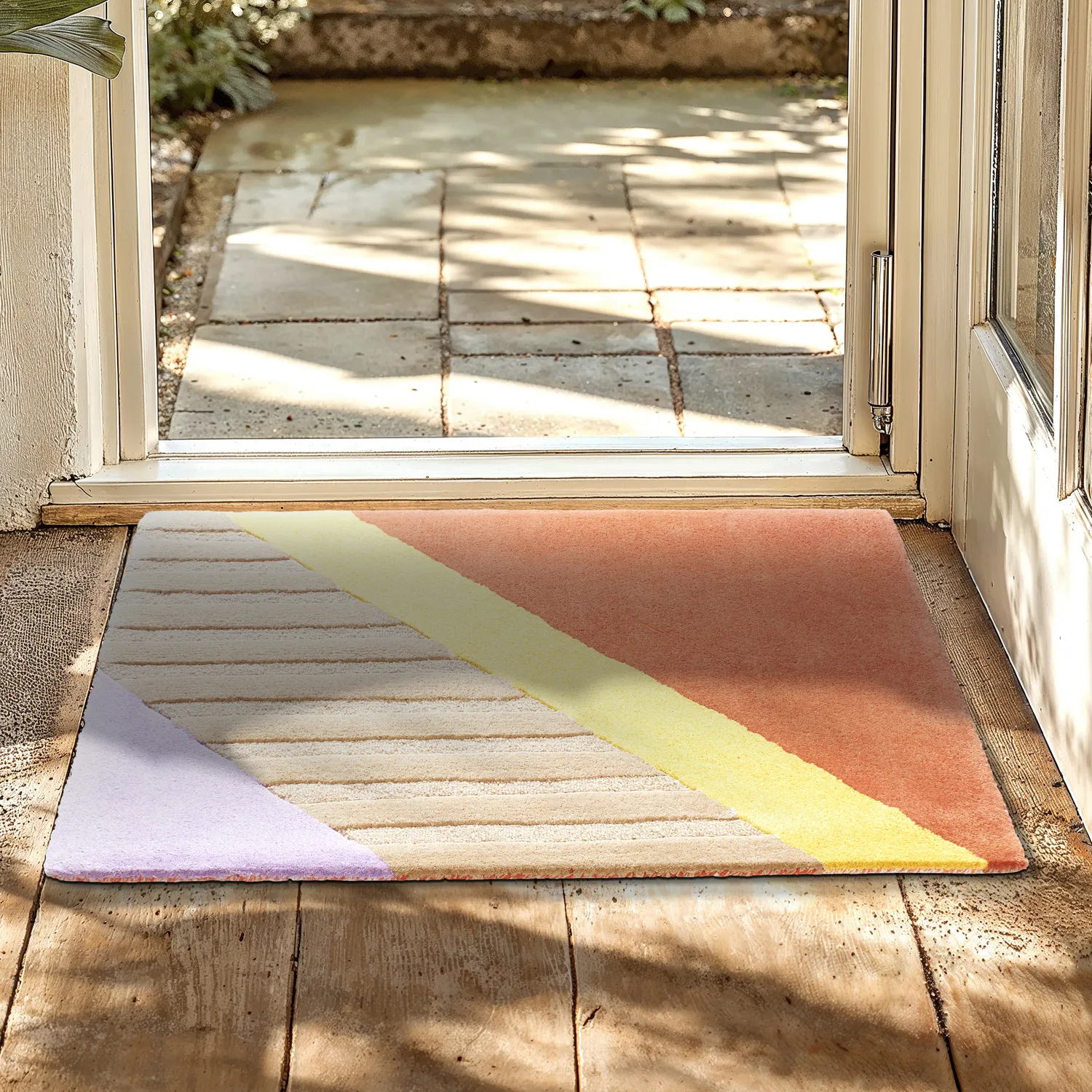 Fußmatte - Ferdo (rot/mehrfarbig)