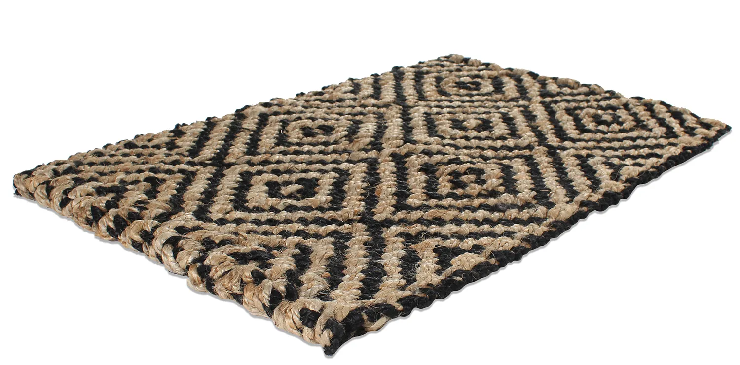 Tapis d’entrée - Amara (naturel/noir)