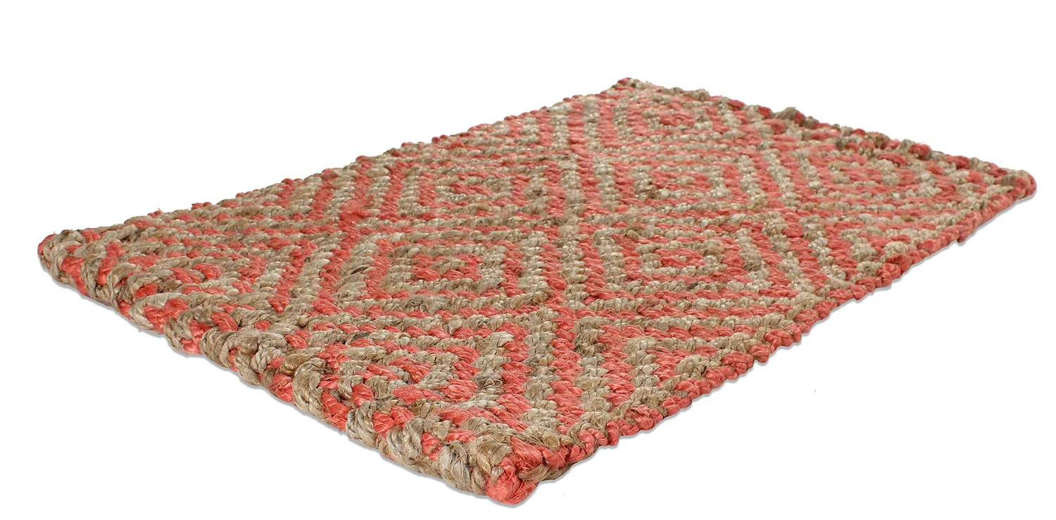 Tapis d’entrée - Amara (naturel/terracotta)