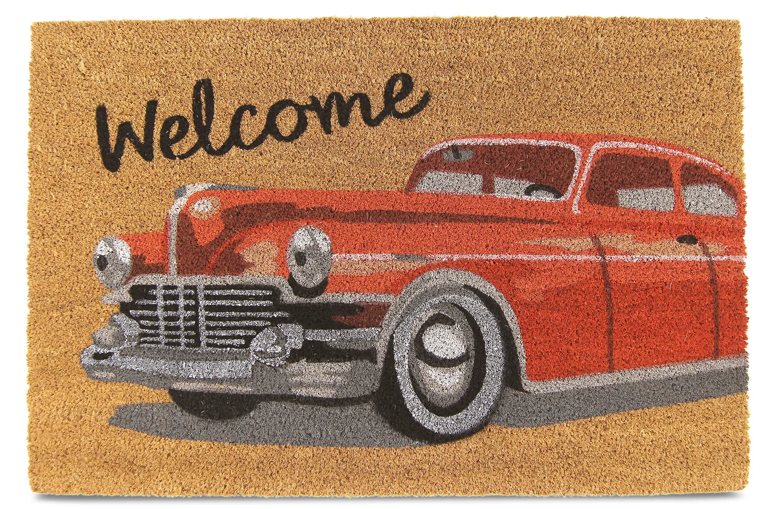 Fußmatte - Car (rot)