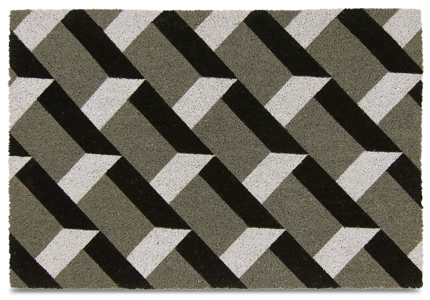 Fußmatte - Paisley (grau)