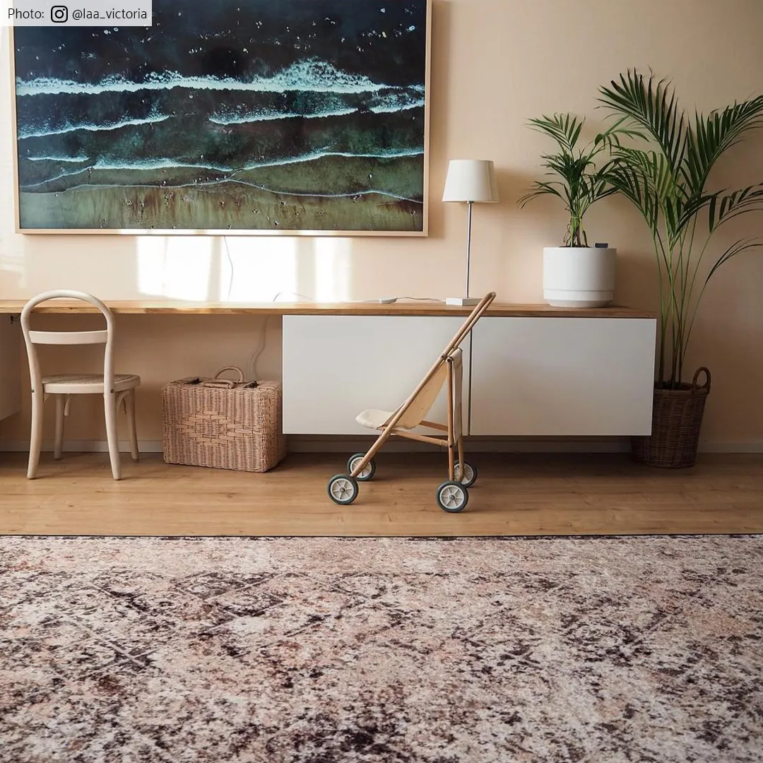 Wilton-Teppich - Douz (schwarz/multi)