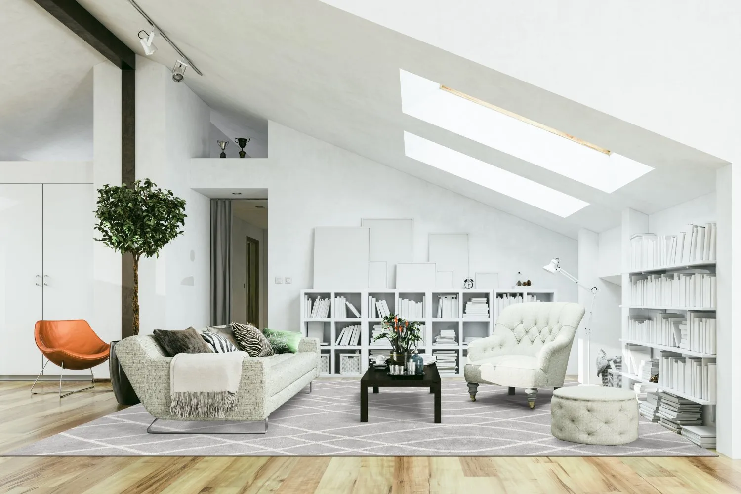 Wilton-Teppich - Anamur (grau)