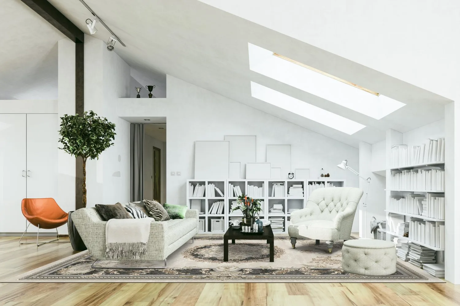 Wilton-Teppich - Marand (grau/beige)