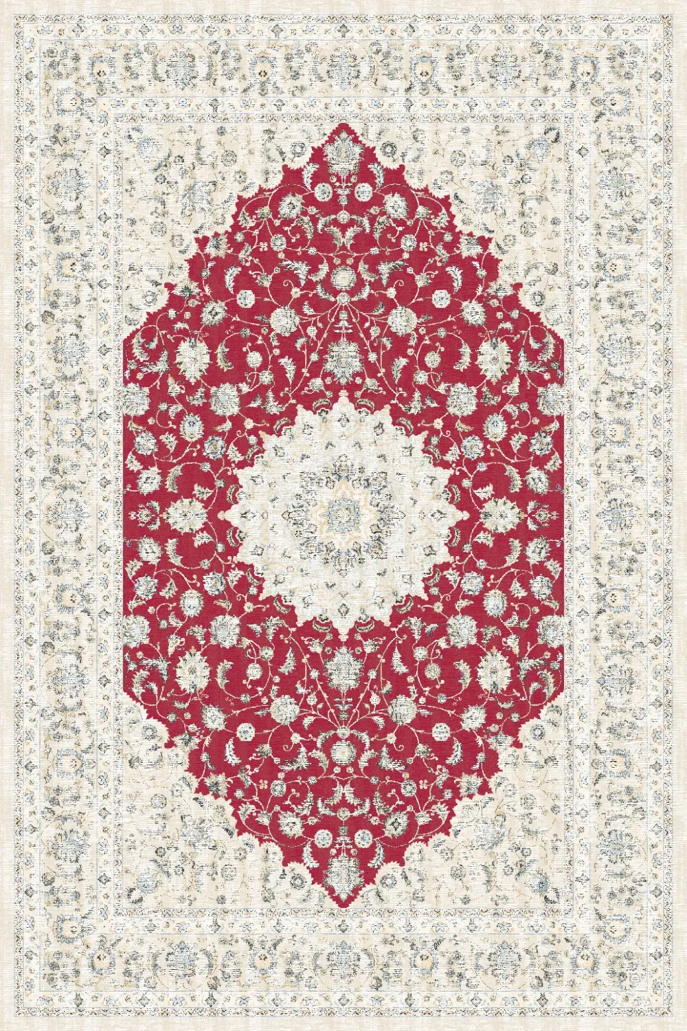 Wilton-Teppich - Arabella (rot)