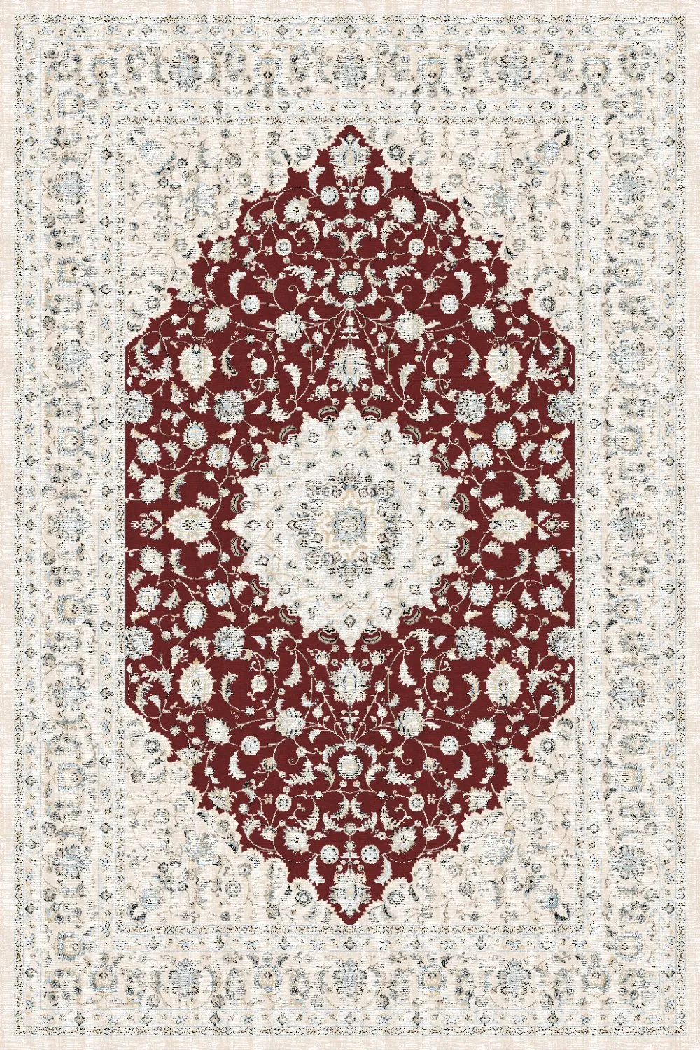 Tapis Wilton - Arabella (bordeaux)