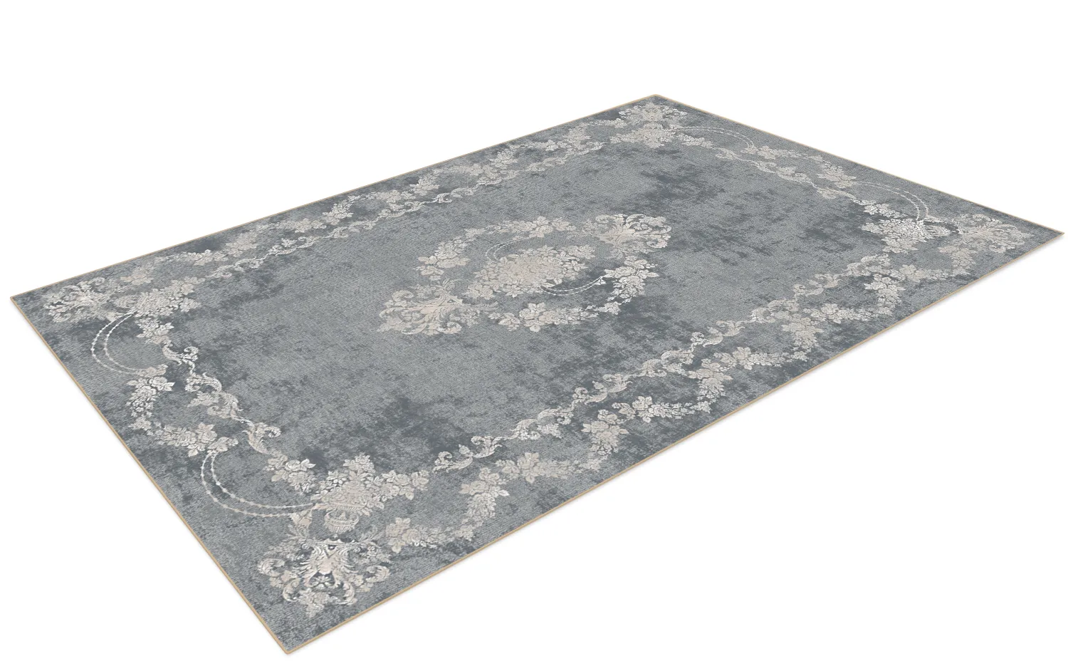 Tapis Wilton - Taknis (gris foncé)