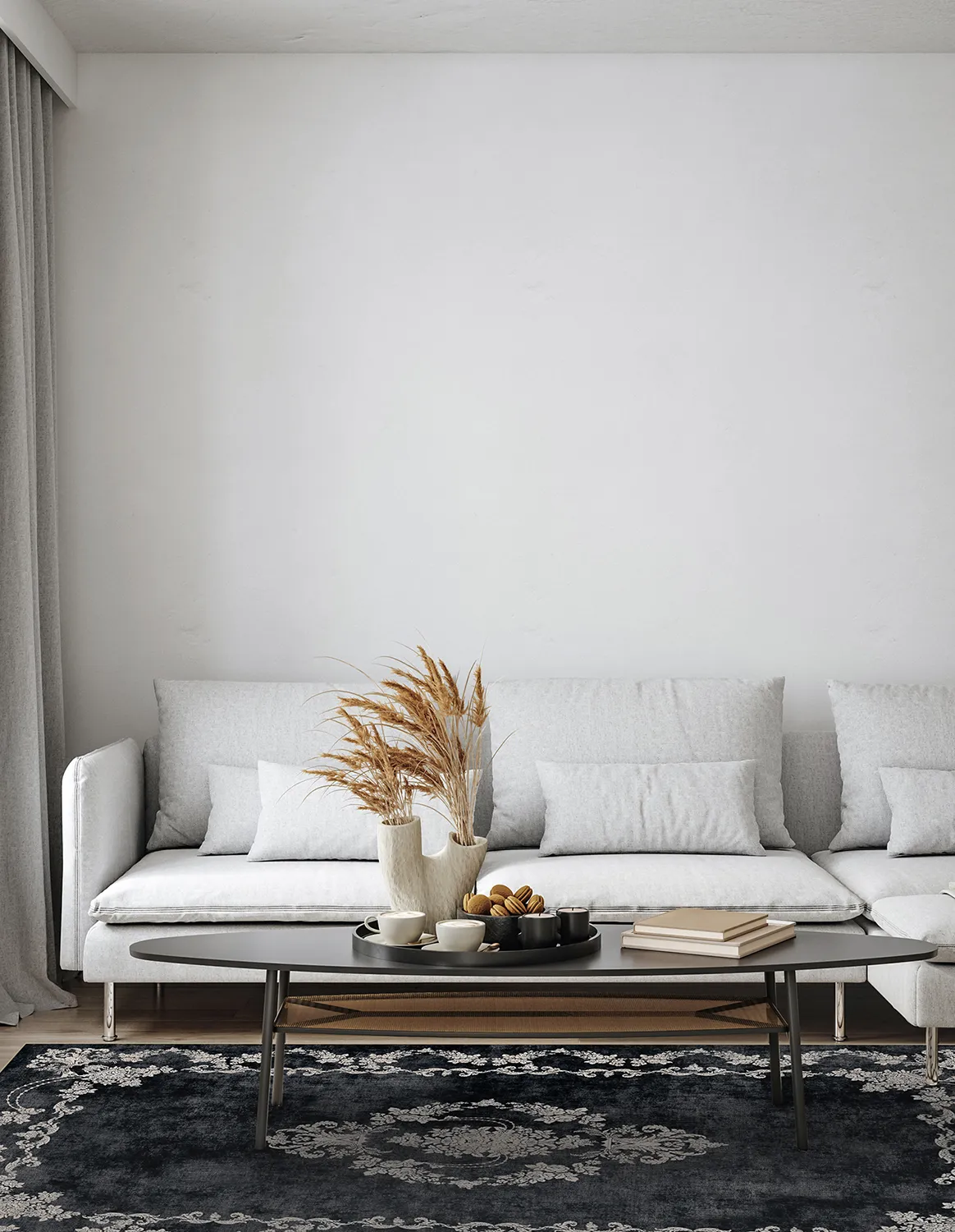 Tapis Wilton - Taknis (noir)