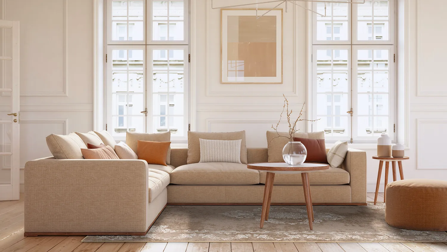 Wilton-Teppich - Taknis (beige)