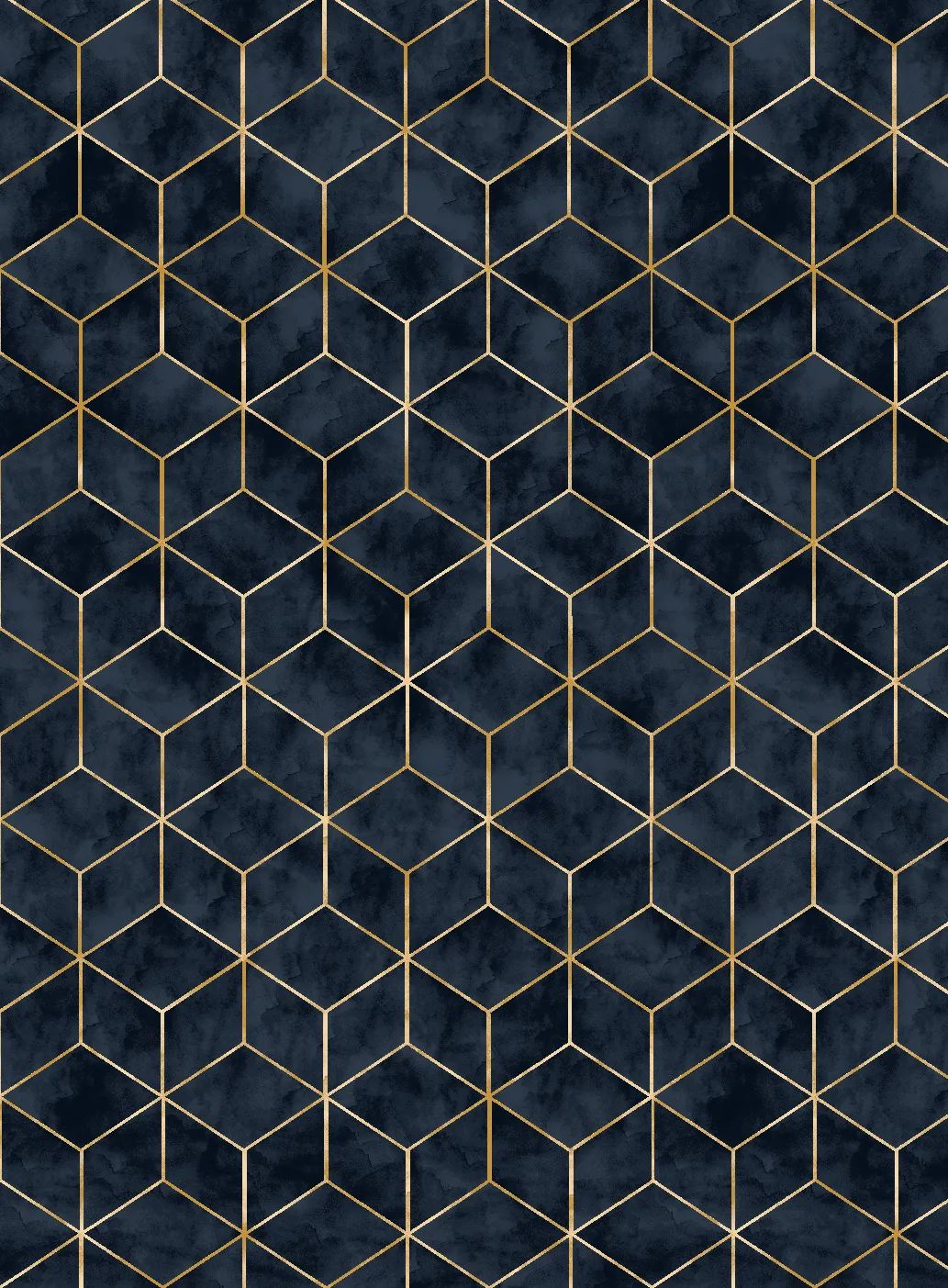 Wilton-Teppich - Remy (dunkelblau)