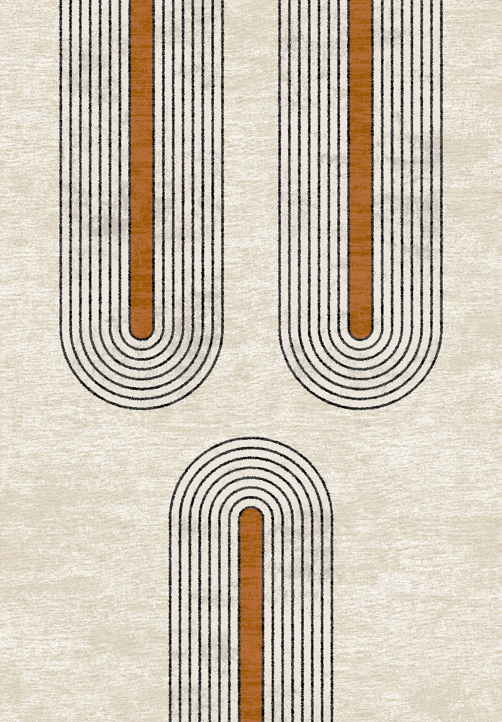 Tapis Wilton - Larissa (beige/multicolore)