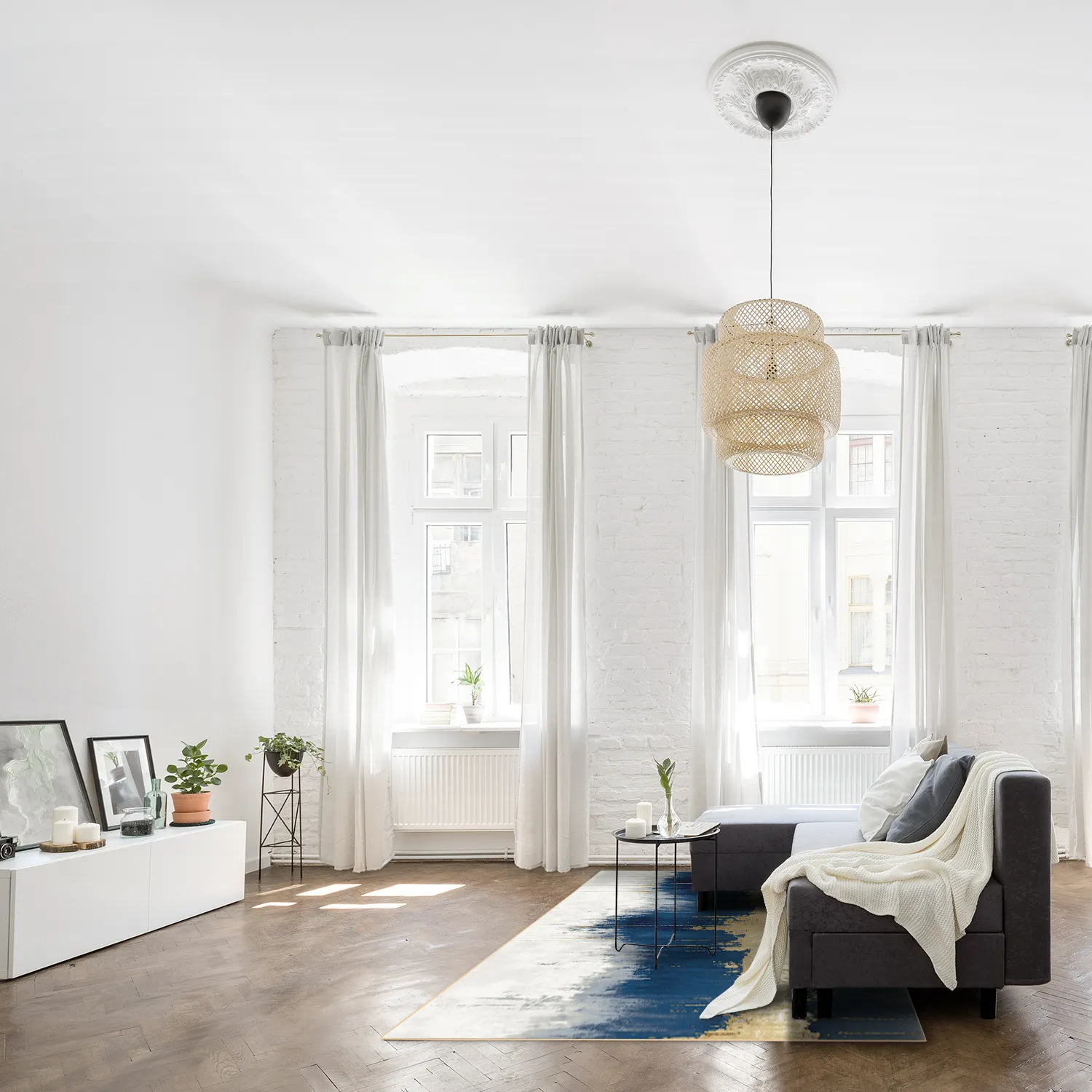 Tapis Wilton - Sunniva (multicolore)