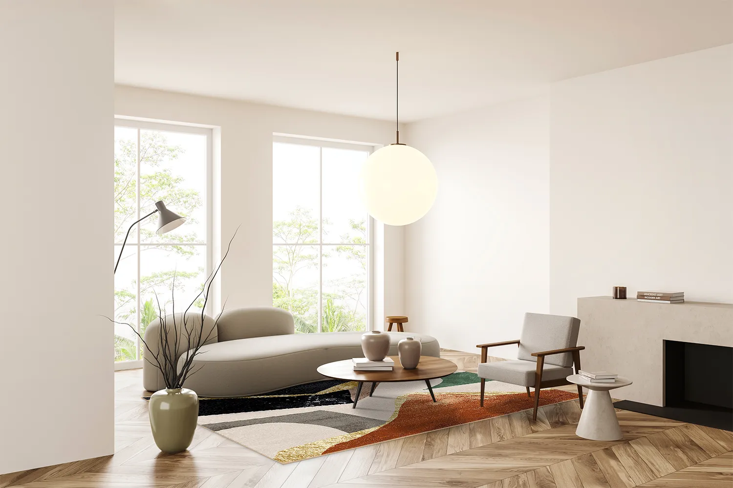 Wilton-Teppich - Constance (multi)