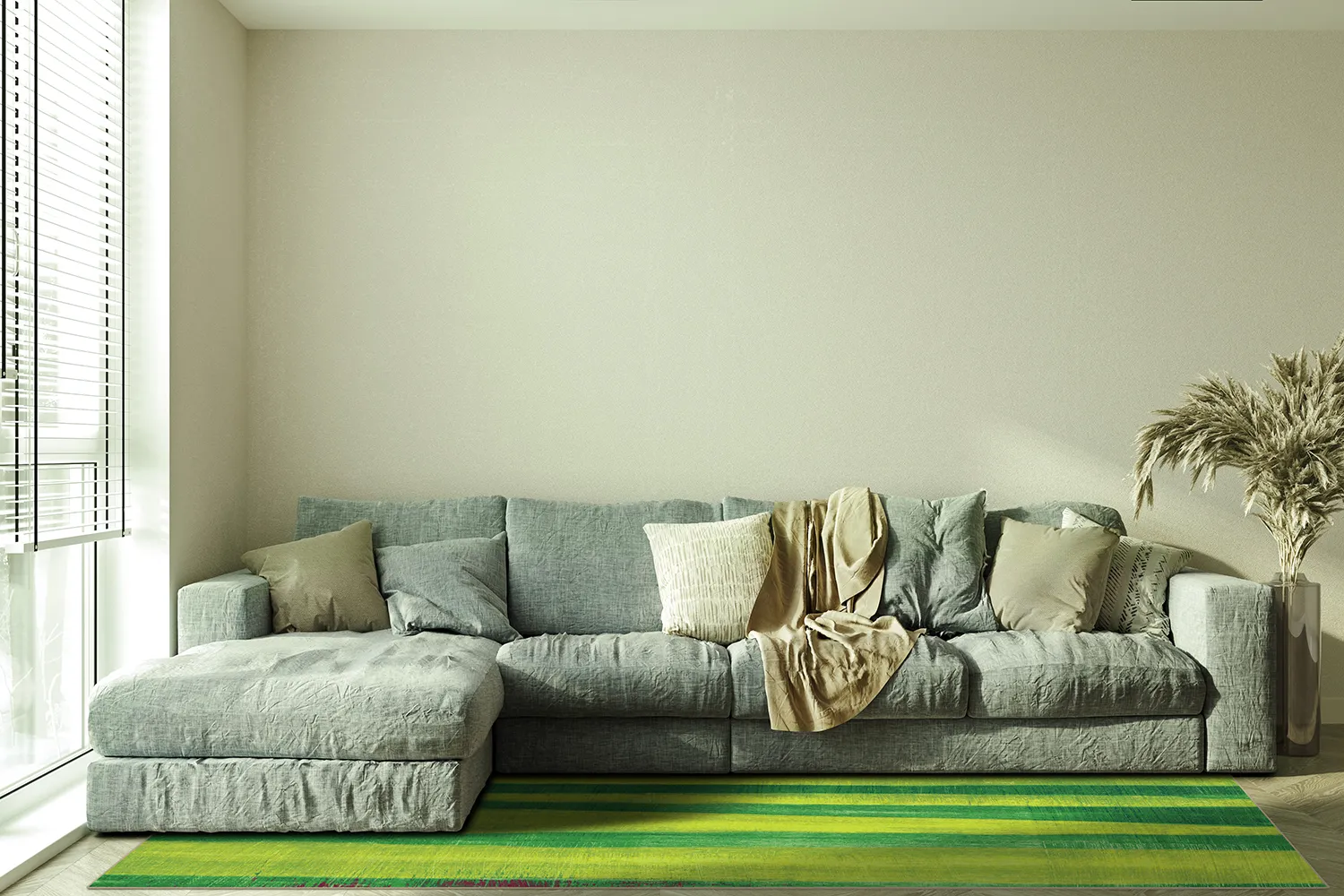 Tapis Wilton - Clio (vert)