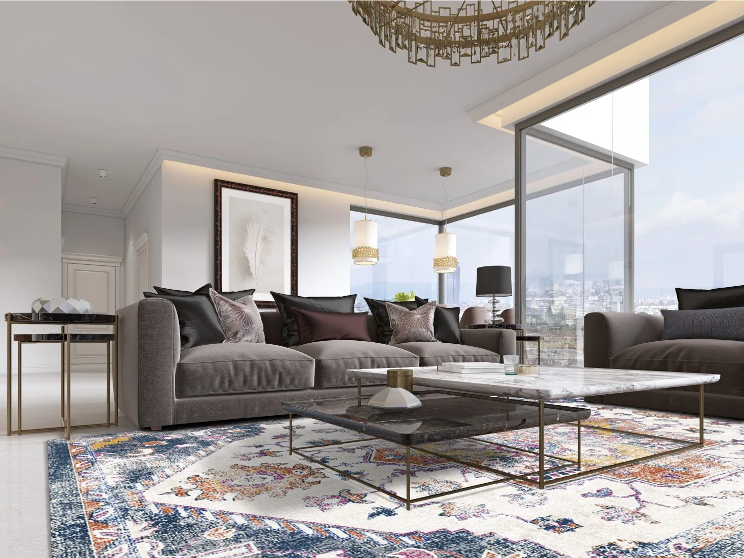 Wilton-Teppich - Lamta (multi)