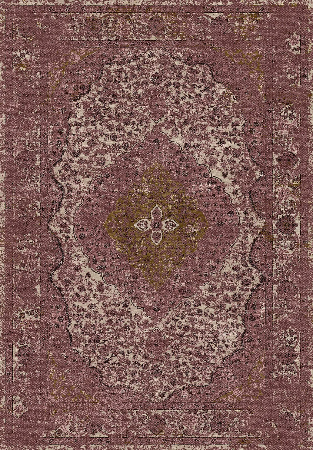 Wilton-Teppich - Lainey (rot)