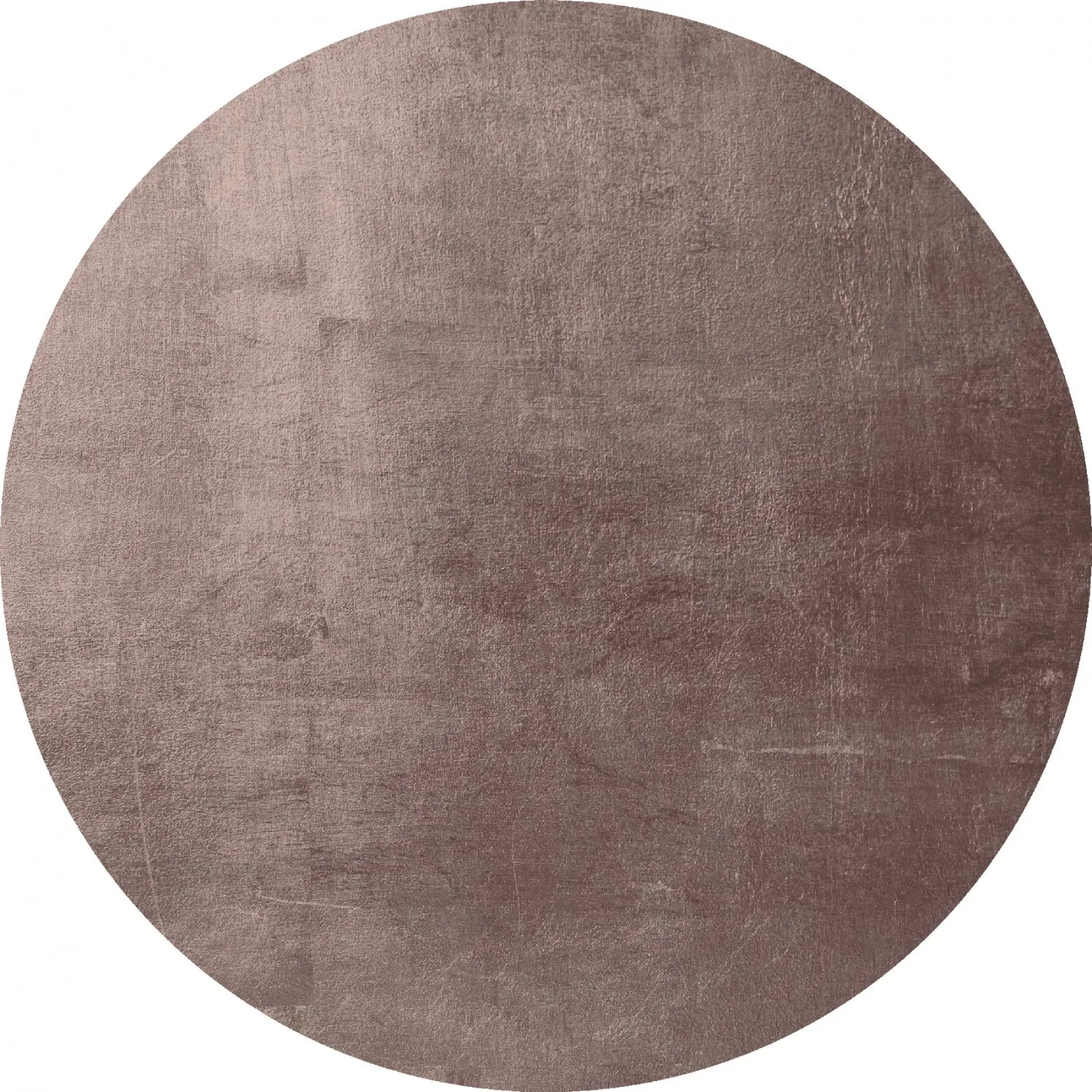 Tapis rond - Artena (gris/marron)