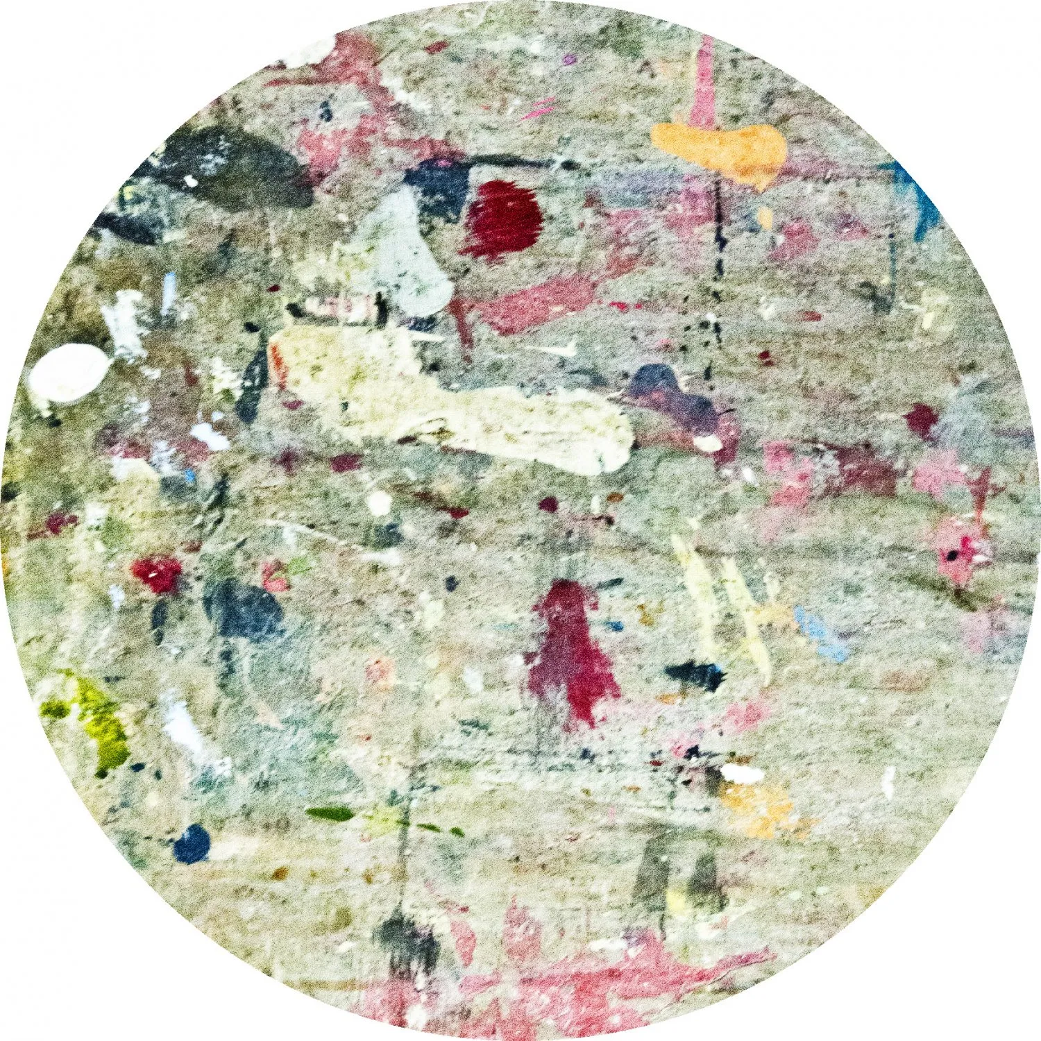 Rund Teppich - Satriano (grau/multi)