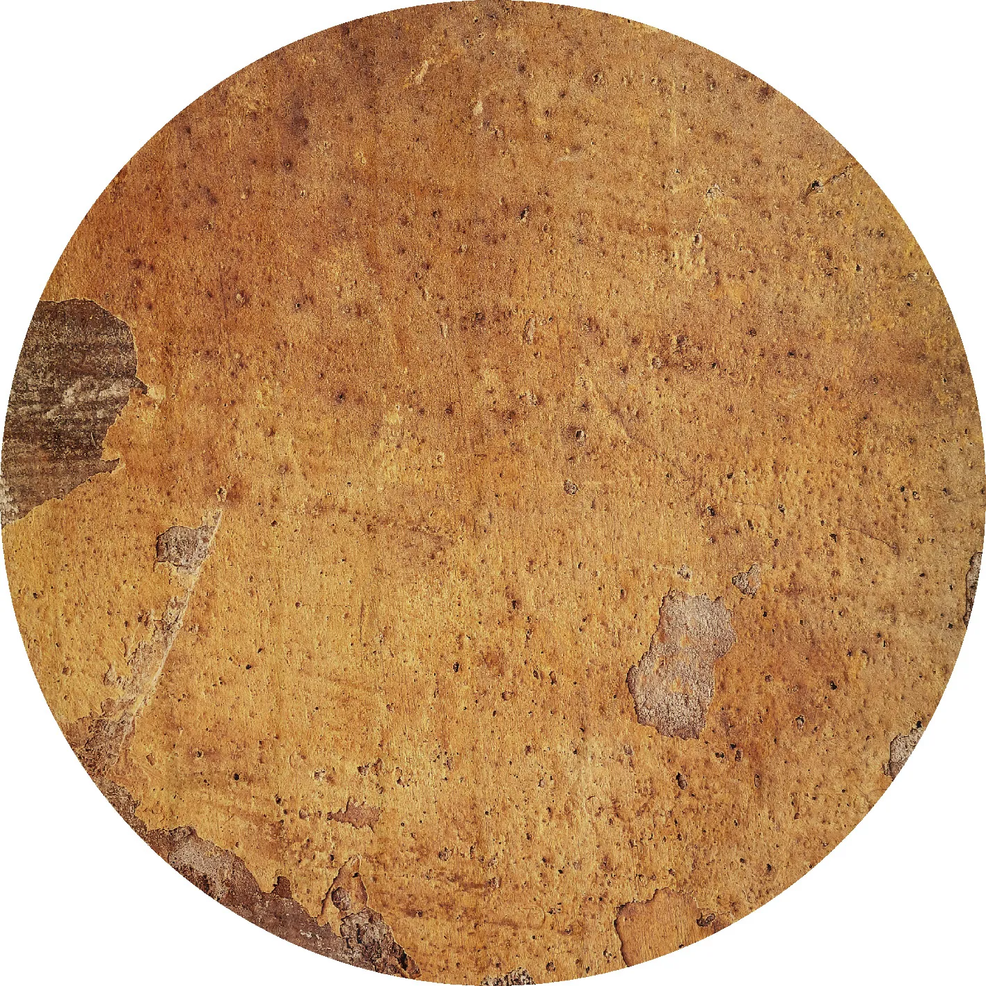 Rund Teppich - Valbona (rostbraun)