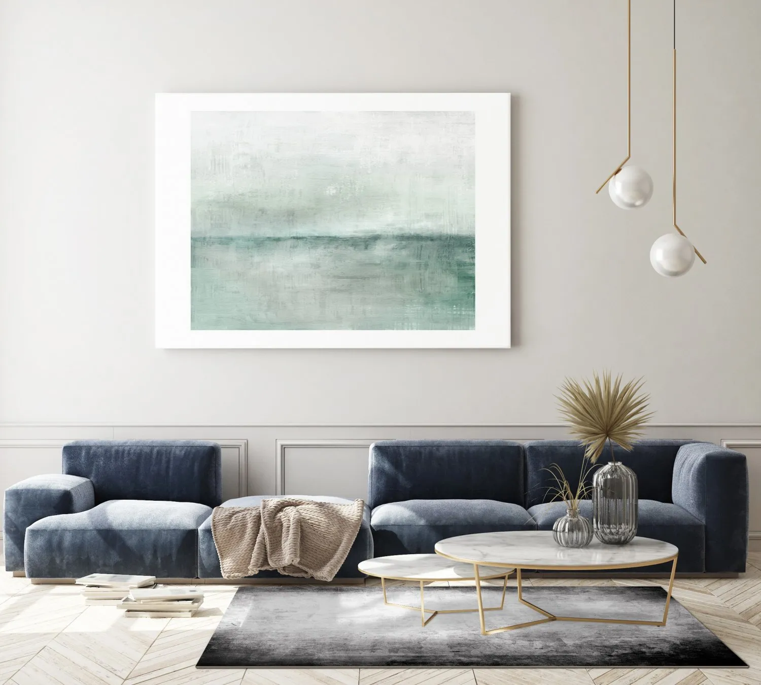 Wilton-Teppich - Rosia (grau)