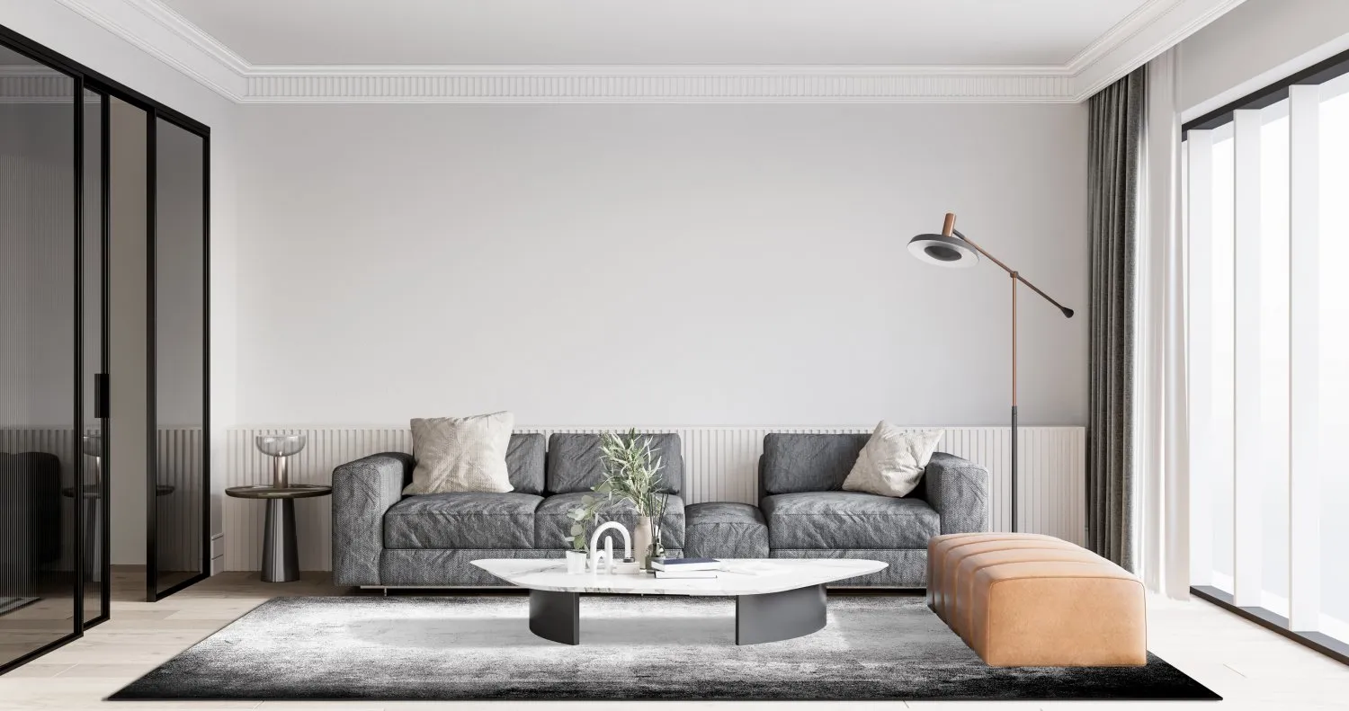 Wilton-Teppich - Rosia (grau)