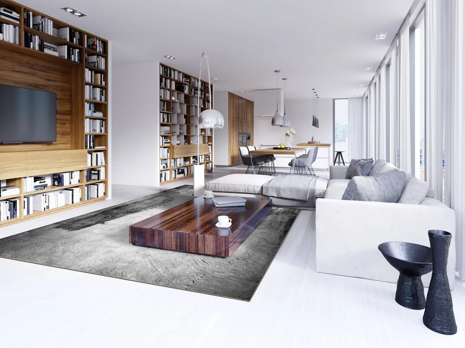 Wilton-Teppich - Esperia (grau)