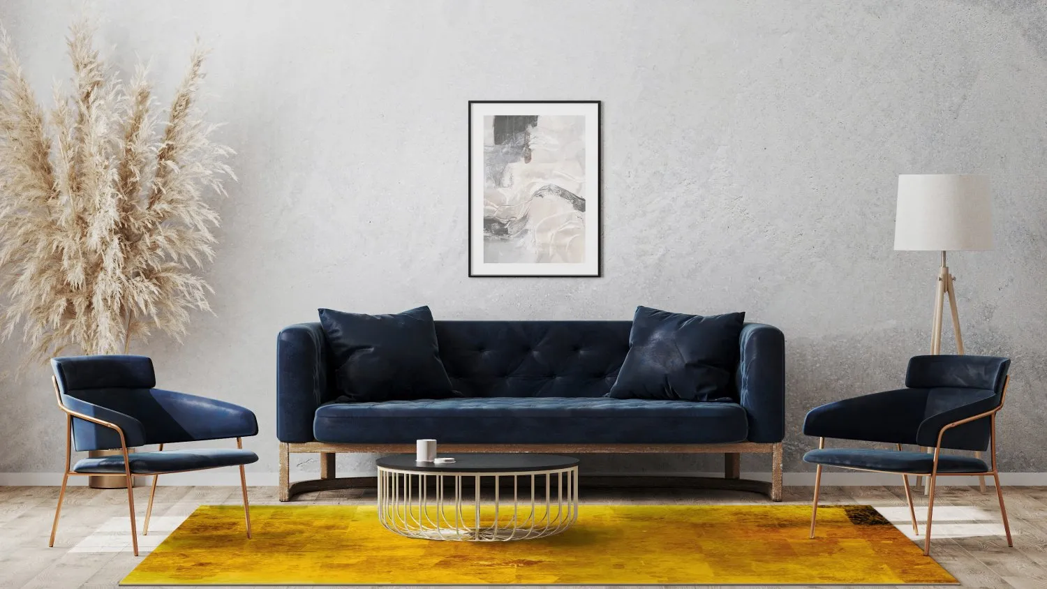 Wilton-Teppich - Benali (gold)