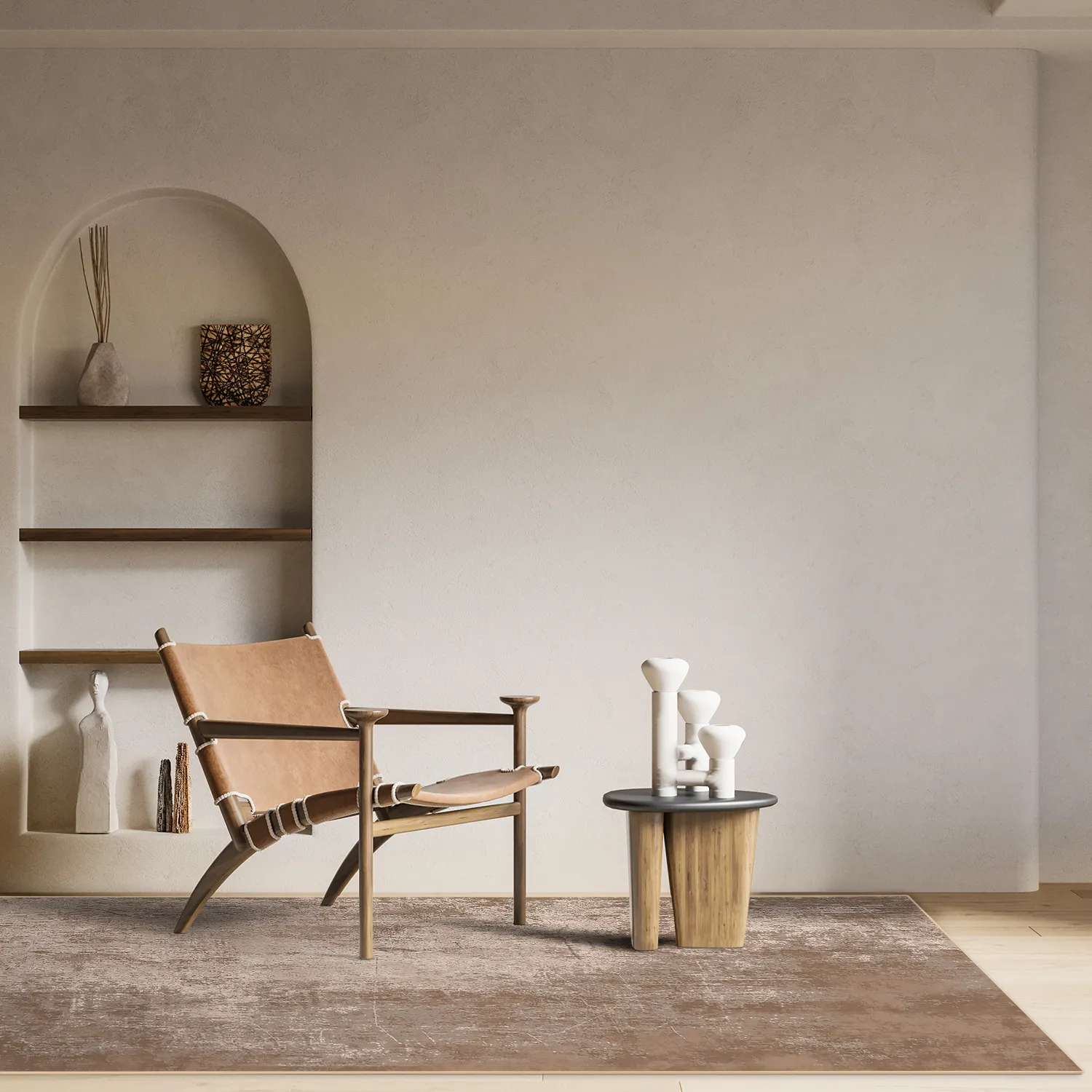 Wilton-Teppich - Lynton (braun)