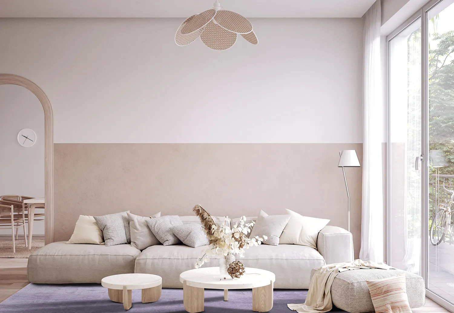 Wilton-Teppich - Lynton (hellviolett)