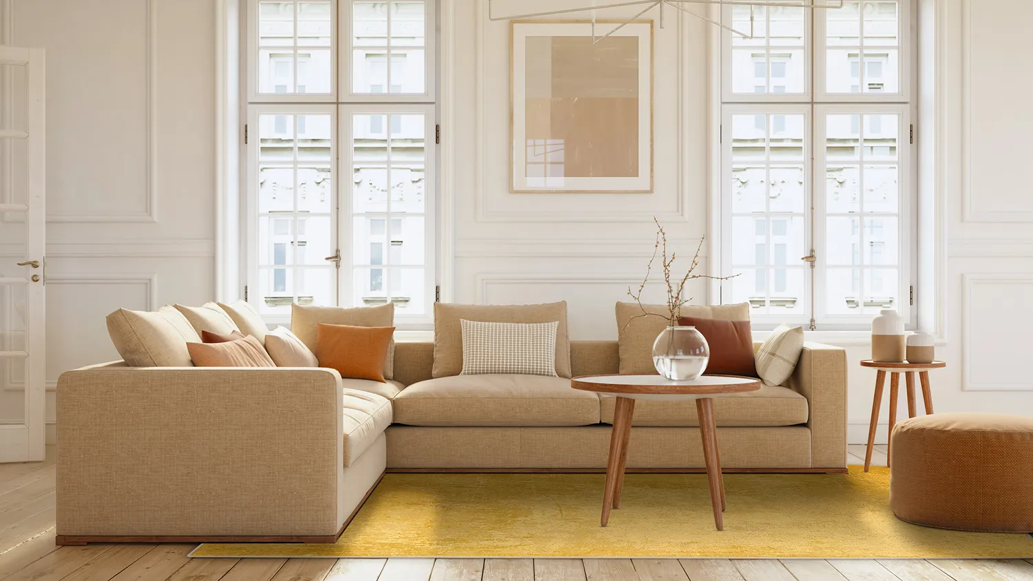 Tapis Wilton - Lynton (ocre)