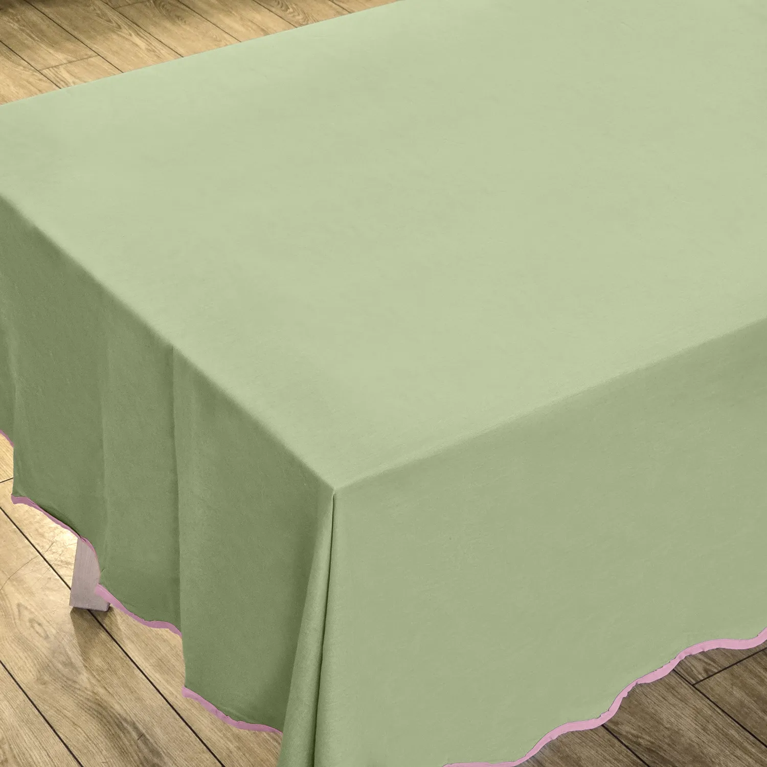 Nappe en coton Yrsa (vert)