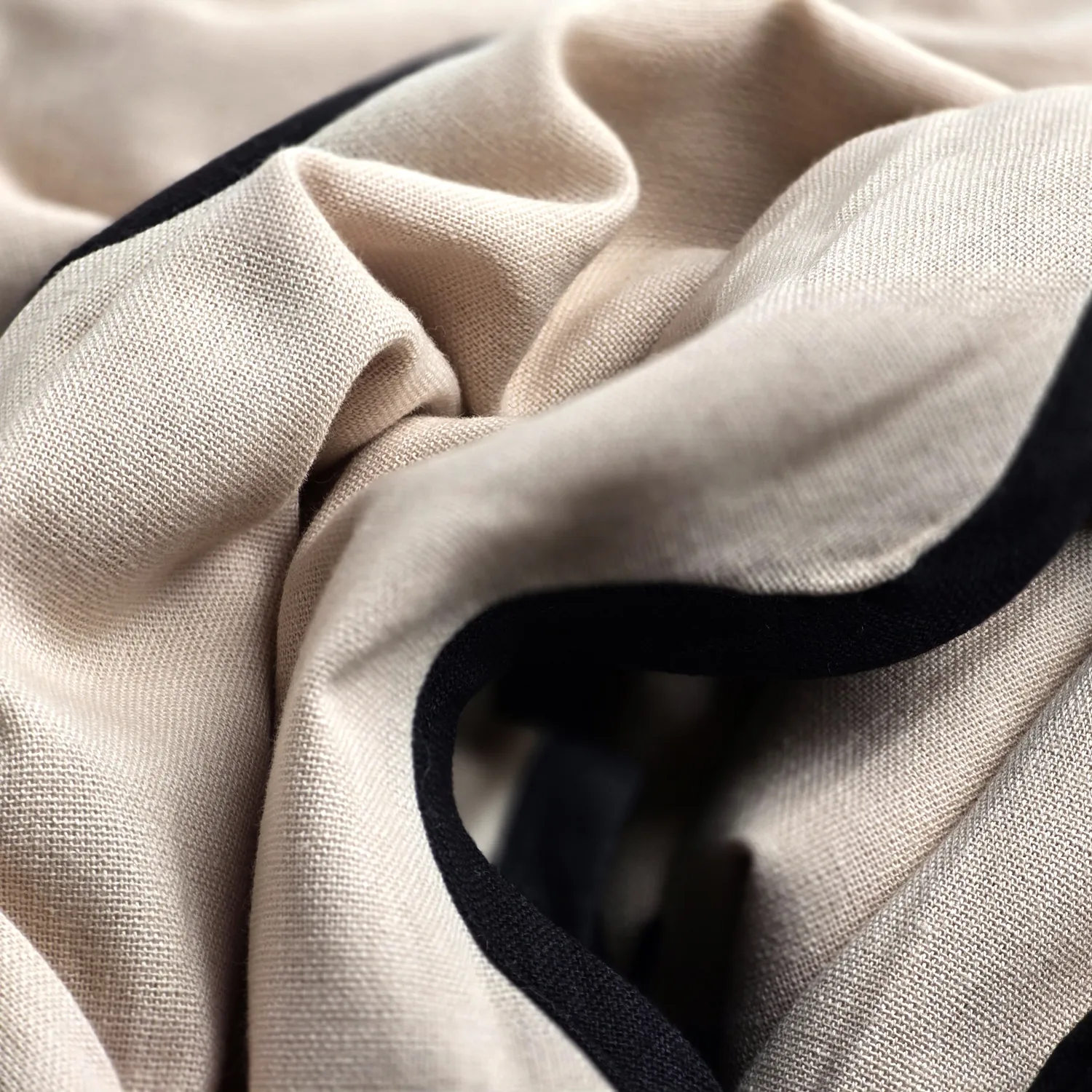 Baumwolltischdecke - Yrsa (hellbeige)