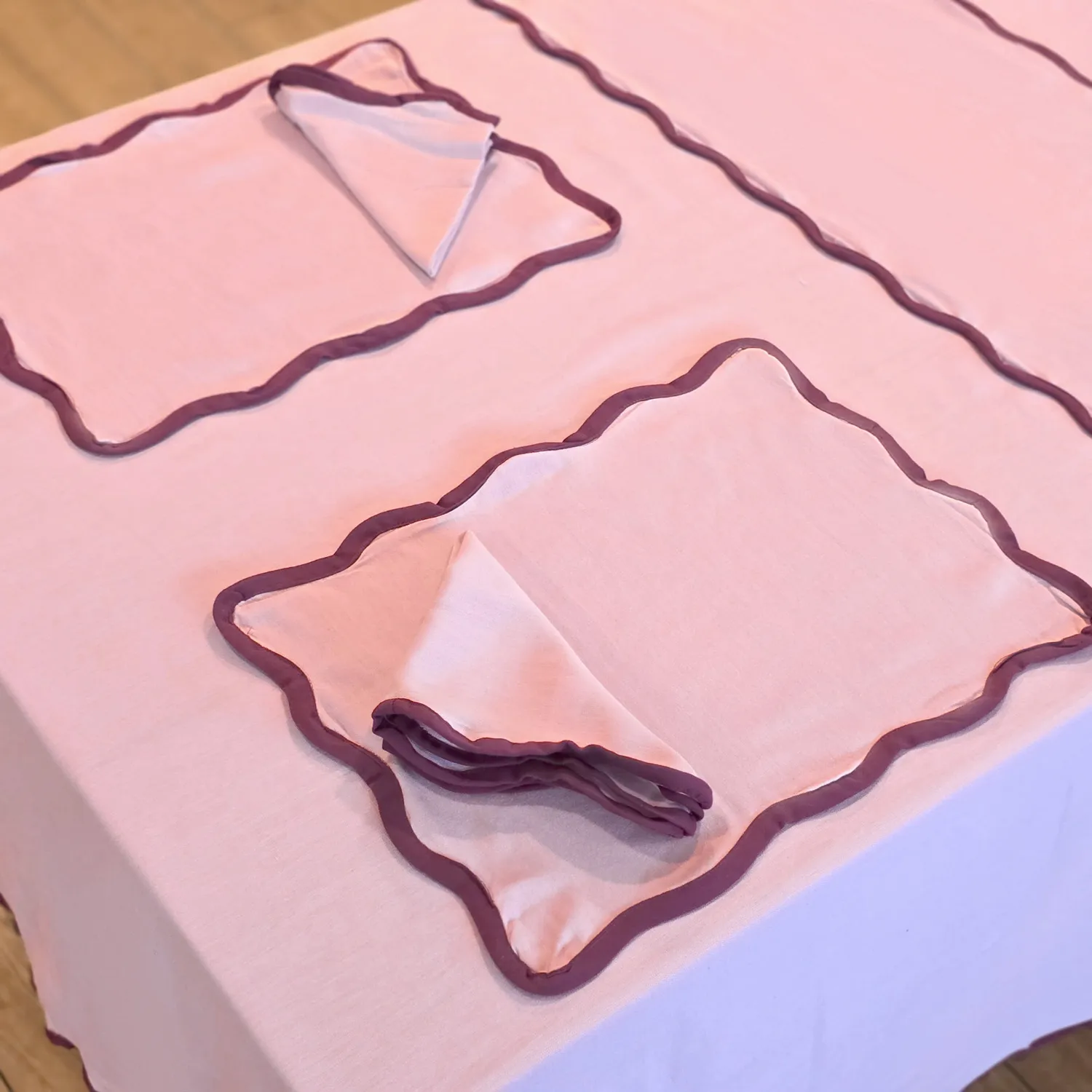 Nappe en coton Yrsa (rose)