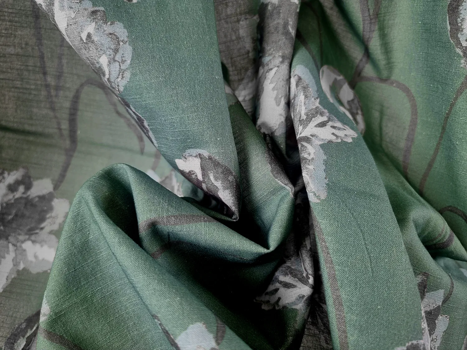 Nappe en coton Alegria (vert)