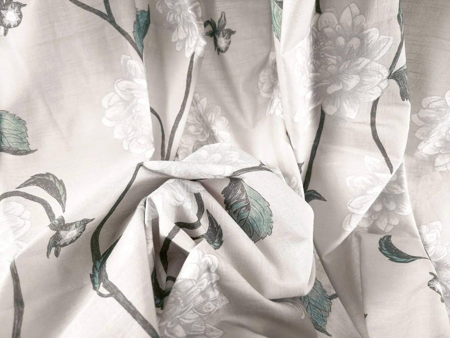 Rideaux - Rideau en coton Alyssa (beige/gris)