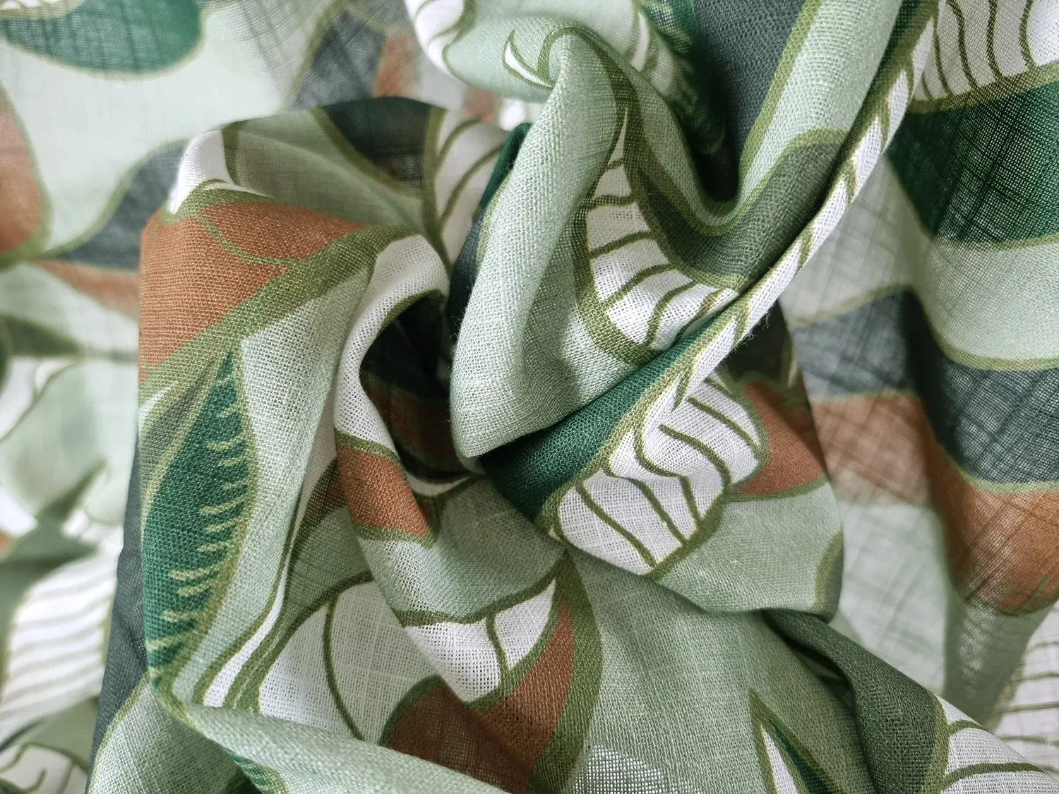 Baumwolltischdecke Amalie (grün)