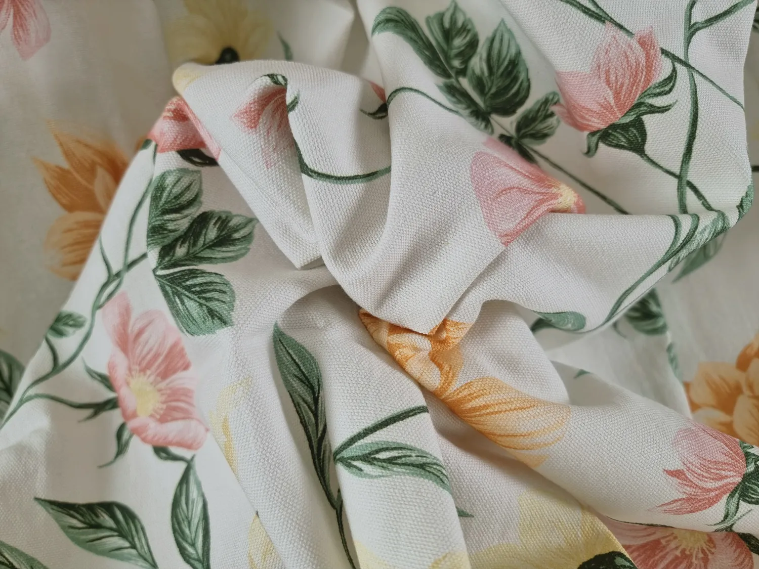 Nappe en coton Dahlia (orange)