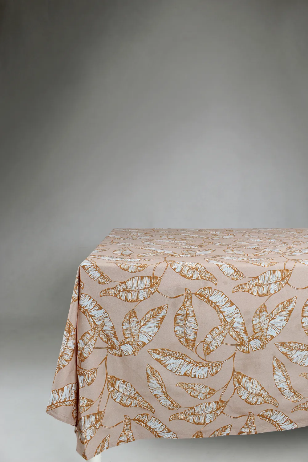 Nappe en coton Leaves (orange)