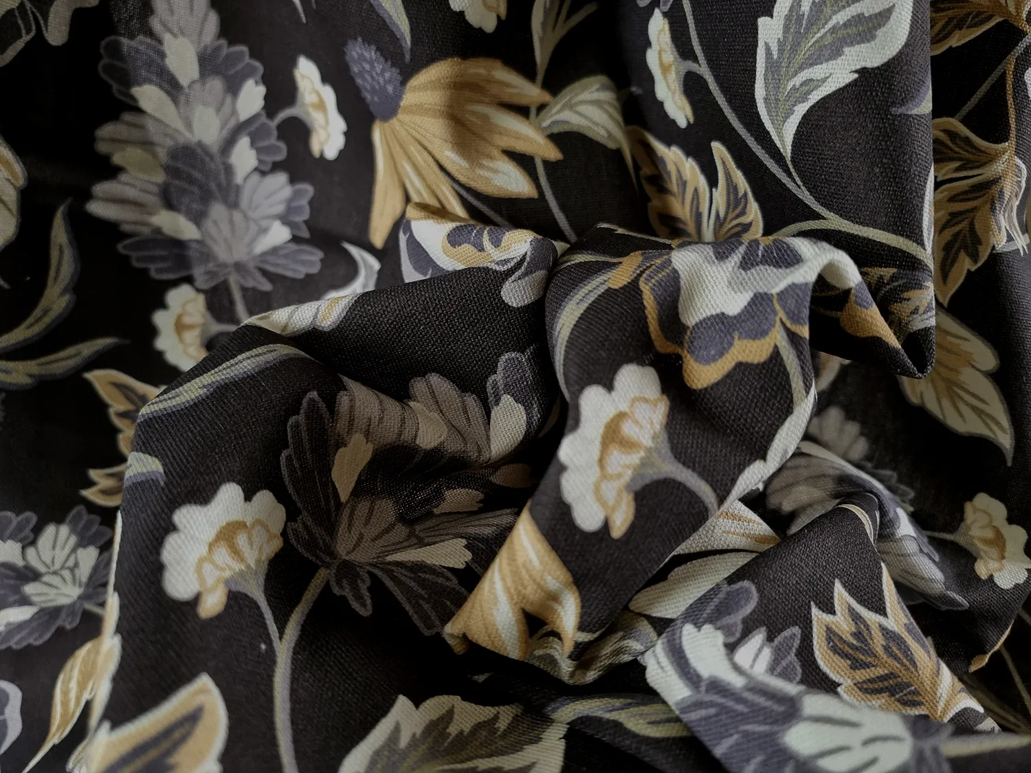 Baumwolltischdecke - Mathilde (blau)