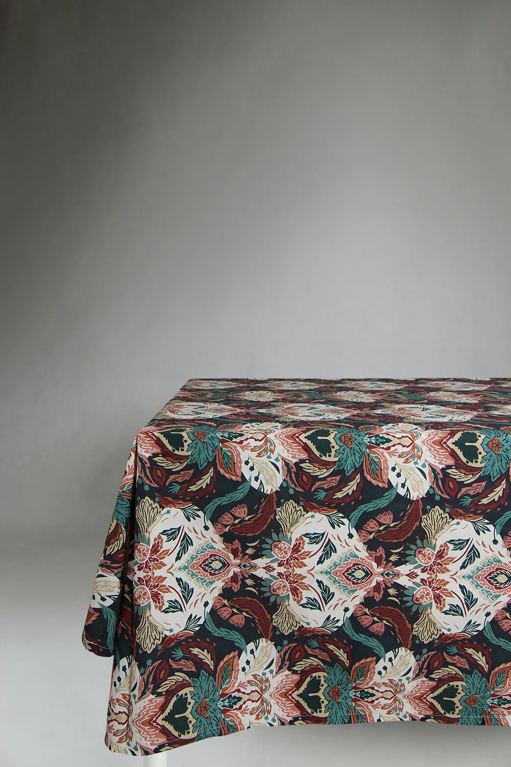 Baumwolltischdecke - Paula (blau/multi)