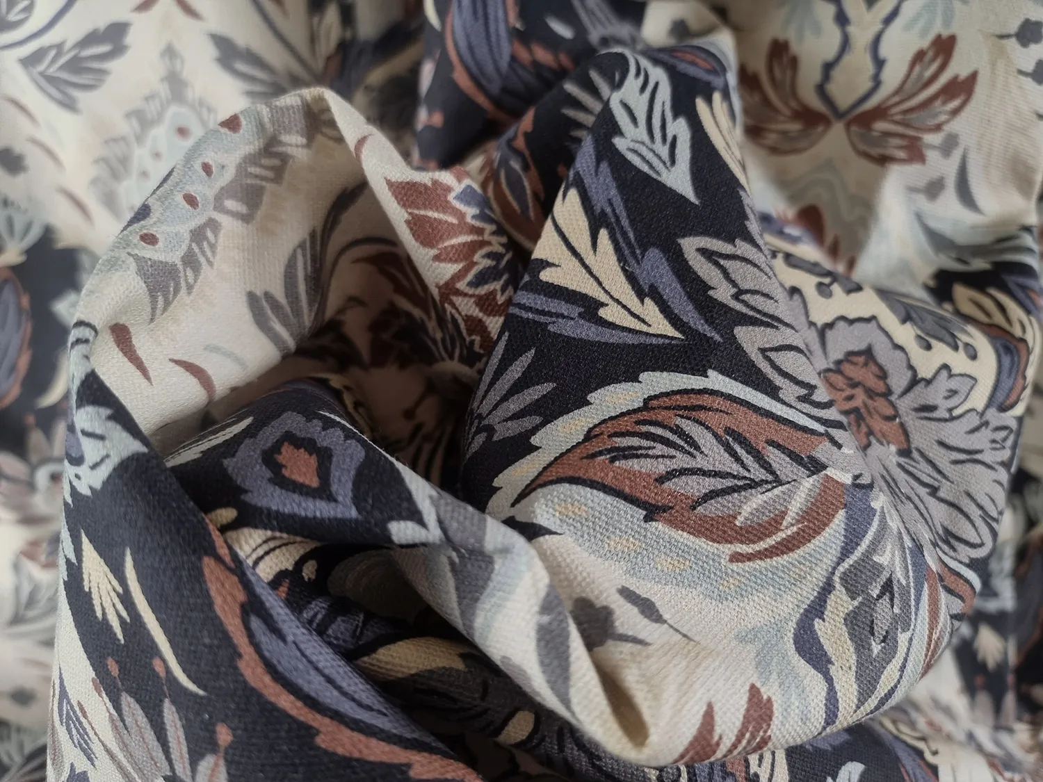 Baumwolltischdecke - Paula (blau)