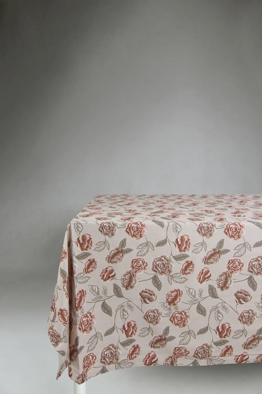 Baumwolltischdecke - Wreath (rosa)
