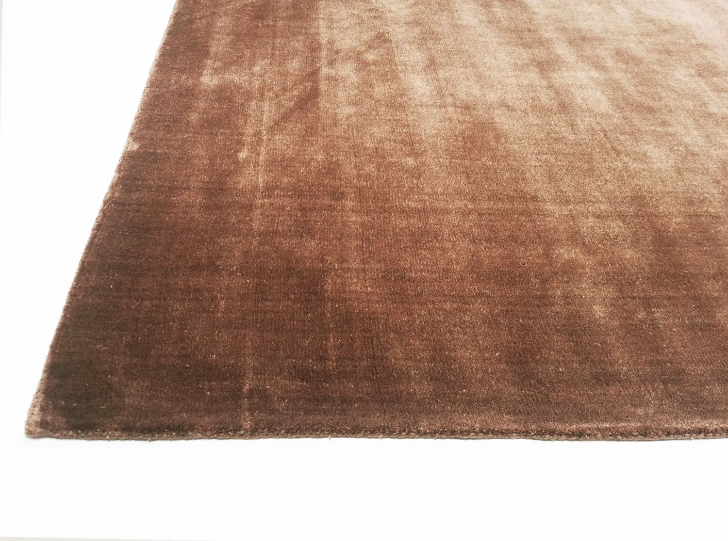 Recycled PET with viscose look (braun)