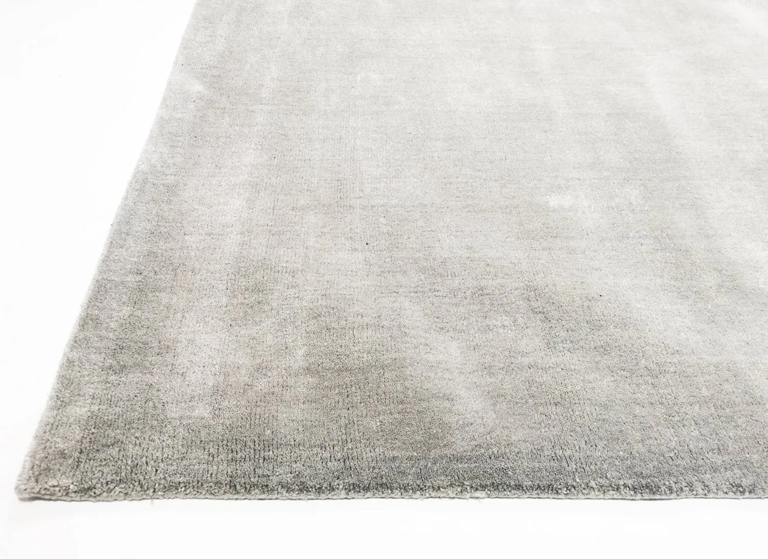 Recycled PET with viscose look (grau)