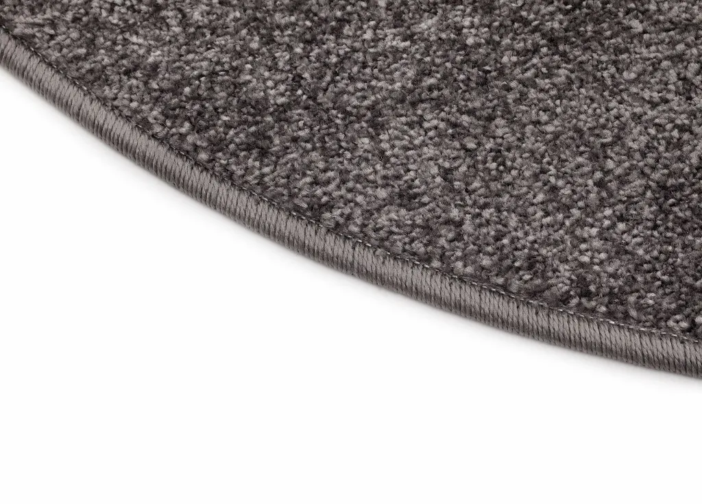 Rund Teppich - Sunayama (anthrazit)