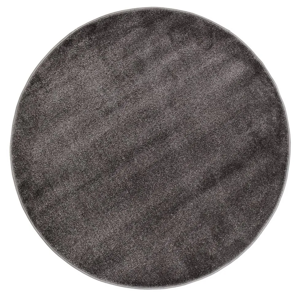 Rund Teppich - Sunayama (anthrazit)