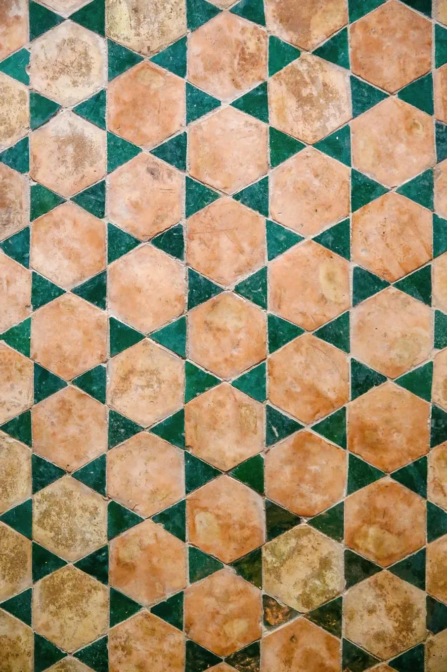 Wilton-Teppich - Calvi (beige/grün)