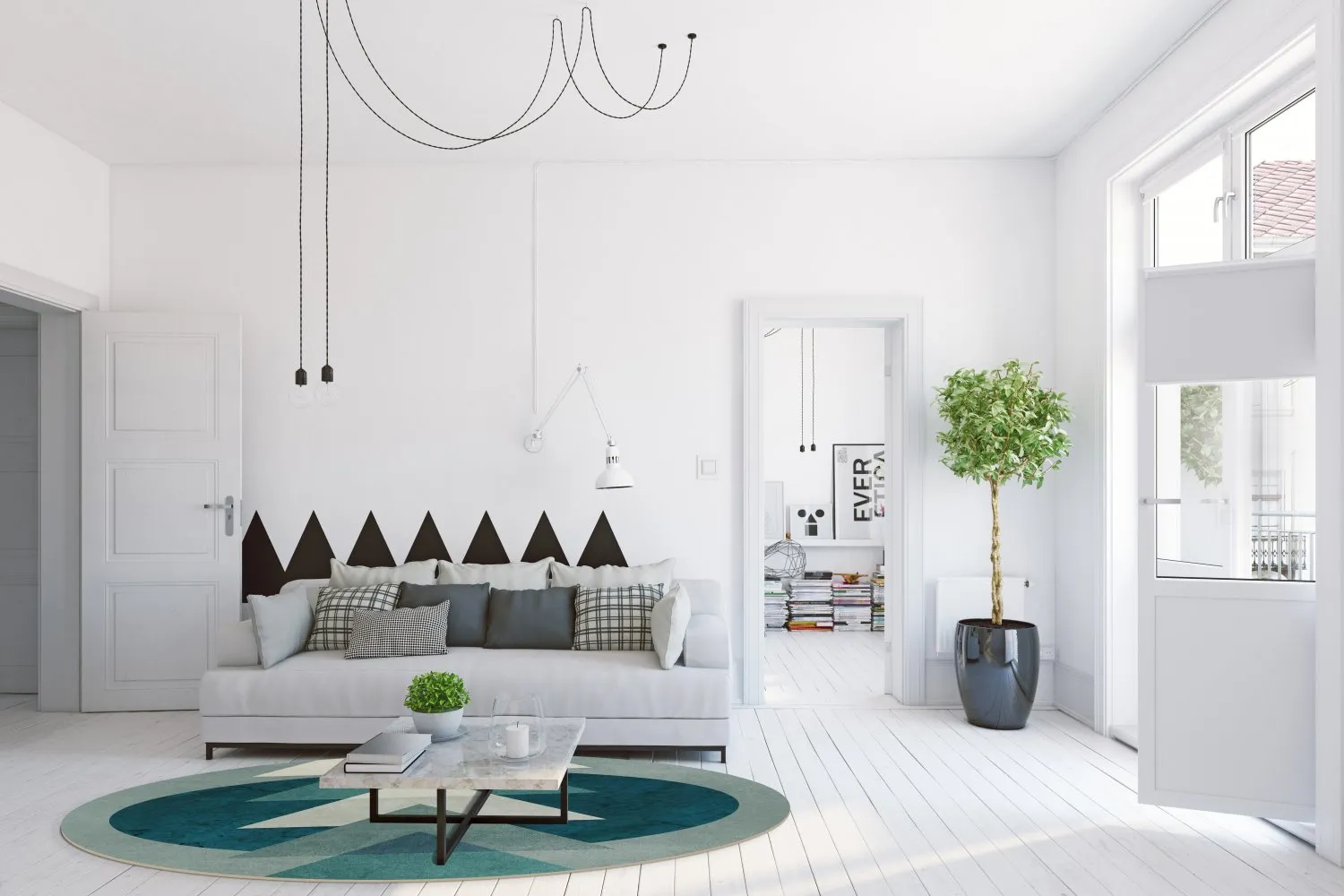 Rund Teppich - Amares (multi)