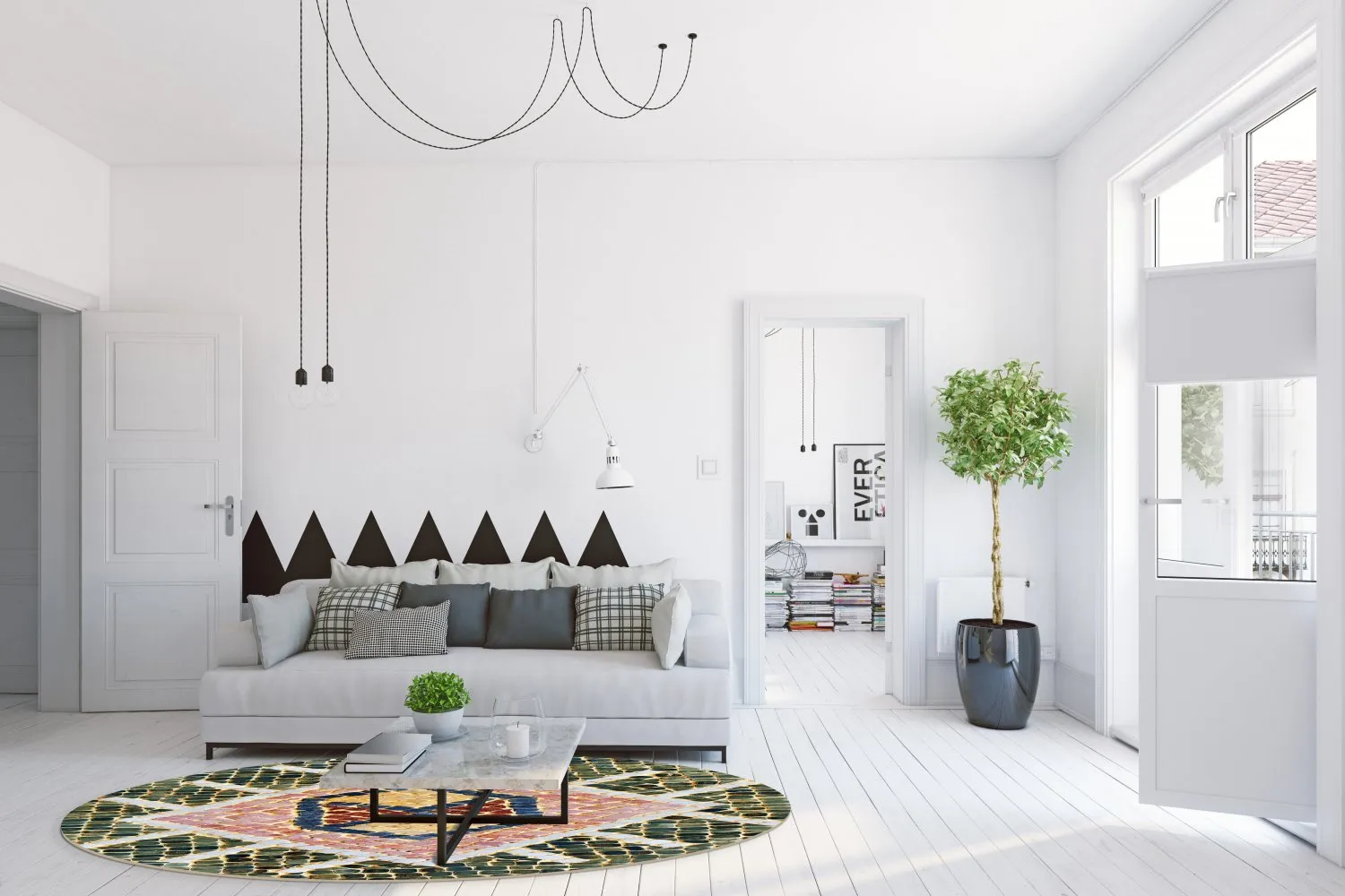 Rund Teppich - Laconi (multi)